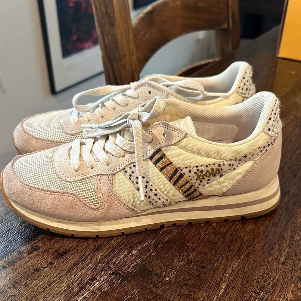 Gola Beige and Cream Women's Sneakers